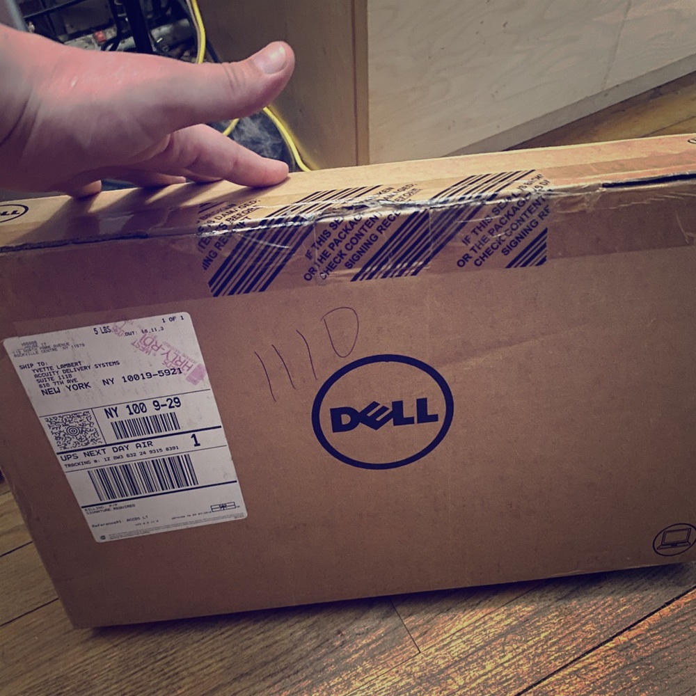 Brand new dell laptop